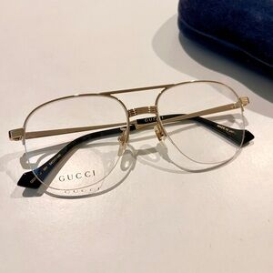 Gucci Aviator eyeglasses